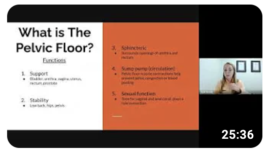 FREE Online Pelvic Health Webinar!